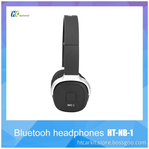 On-Ear Wireless Bluetooth Earpiece with Noise Cancelling Headphones